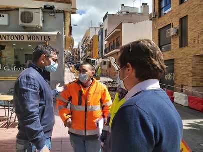 Comienzan las obras de remodelación en cuatro calles del Distrito Centro