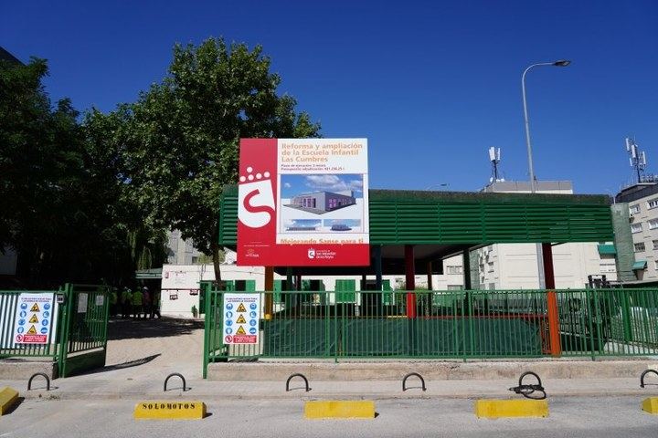 Sanse dedica reforma las infraestructuras escolares durante el verano