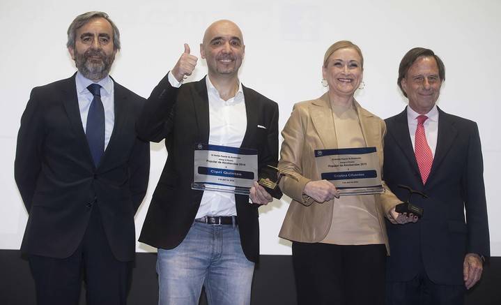 El PP de Alcobendas reconoce la labor de Cristina Cifuentes y Cipri Quintas
