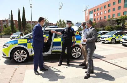 La Policia Local de Alcobendas renueva su flota de vehiculos patrulla