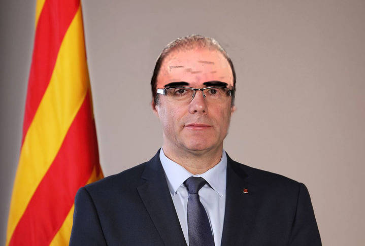 Puigdemon se quitó la peluca