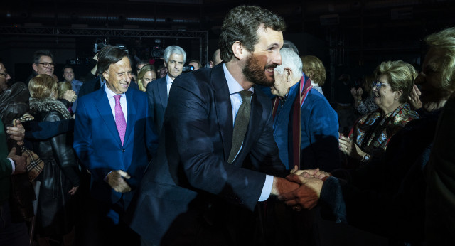 Pablo Casado da una lección de estadista en Alcobendas