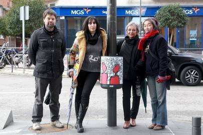 Alcobendas transforma sus papeleras en objetos artísticos