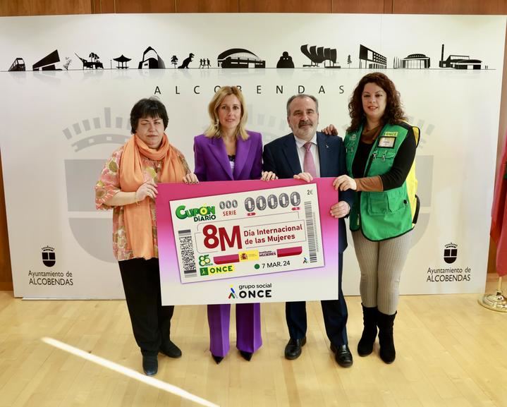 La ONCE presenta su cupón del “Día Internacional de la Mujer”