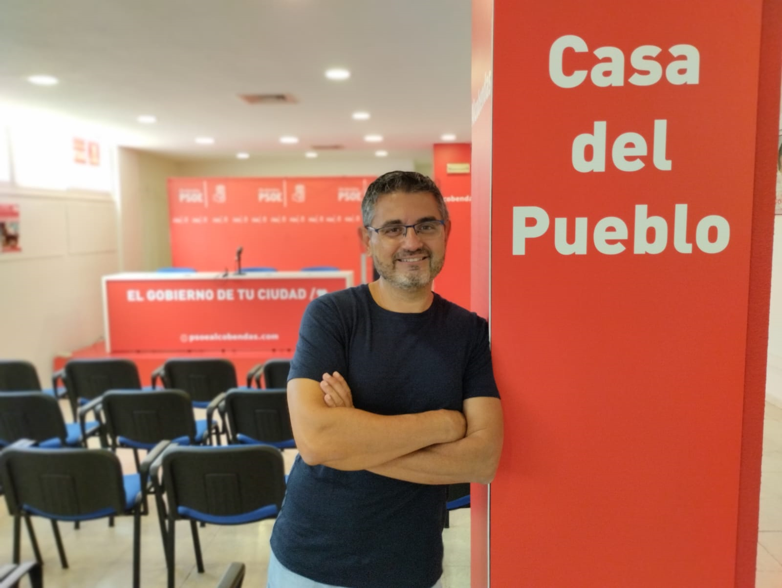 Rafa Sánchez Acera, candidato del PSOE a la Alcaldía de Alcobendas