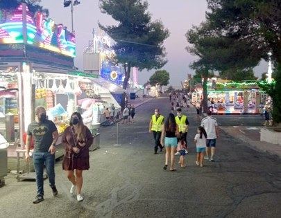 Cerca de 10.000 visitantes durante el fin de semana han visitado el recinto ferial de Sanse.