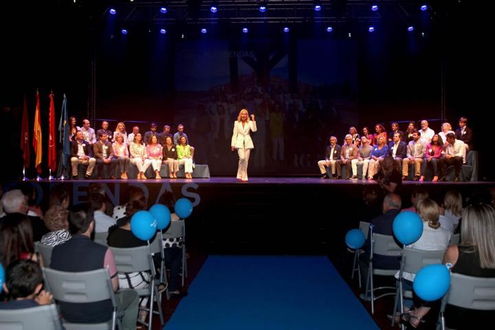 La Esfera se llena para presentar a Rocío García como candidata del PP Alcobendas