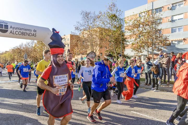 Todo preparado para la San Silvestre de Alcobendas