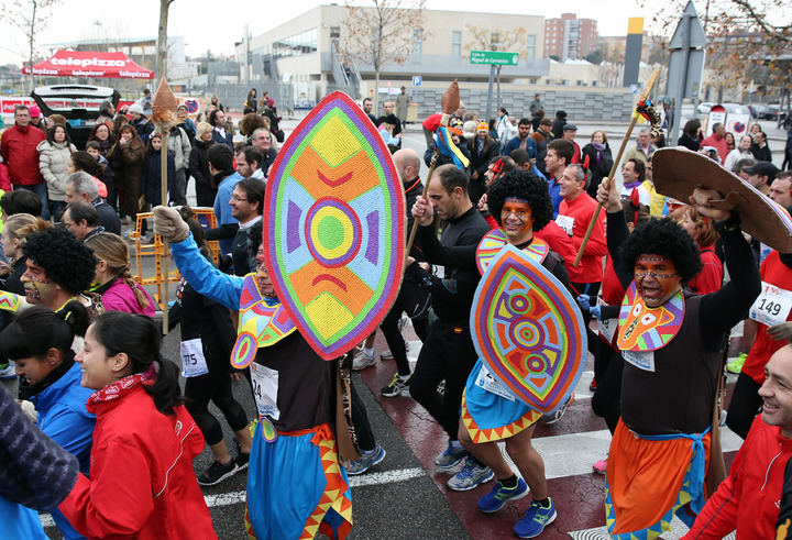 Imagen de la carrera San Silvestre de Alcobendas 
disputada el año 2014