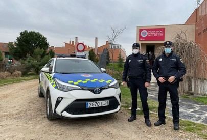 Sanse pone en marcha el puesto de atención de la Policía Local en las urbanizaciones