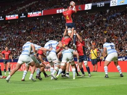 Fiesta del rugby en el estadio Cívitas Metropolitano