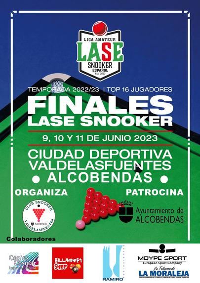 Fase final de la liga Lase de Snooker en Alcobendas