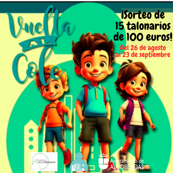 Campaña Vuelta al cole 2024 en Alcobendas