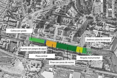 La Castellana será soterrada a la altura de las torres con un túnel de casi un kilómetro