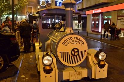 Disfruta de la navidad en Alcobendas a bordo del Tren del Comercio Navideño