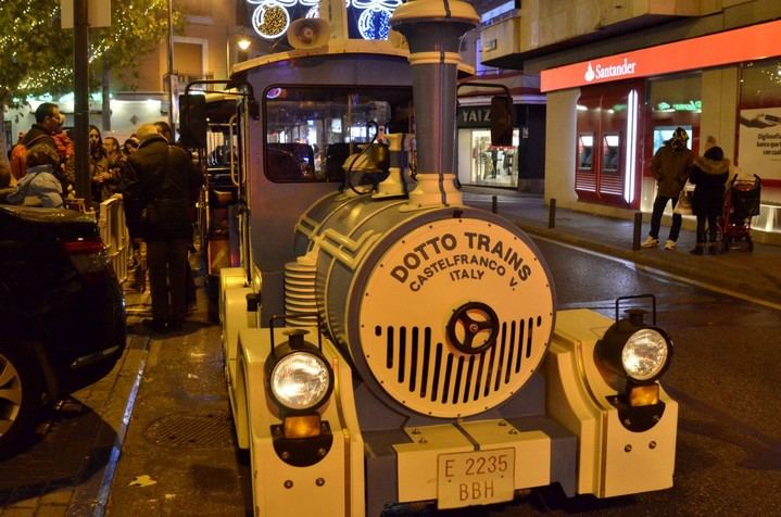 Disfruta de la navidad en Alcobendas a bordo del Tren del Comercio Navideño