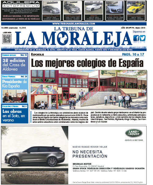 Consulta la versión digital de La Tribuna de La Moraleja