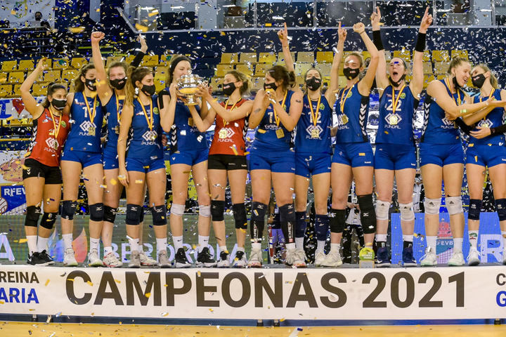 El Feel Volley Alcobendas gana la Copa de la Reina