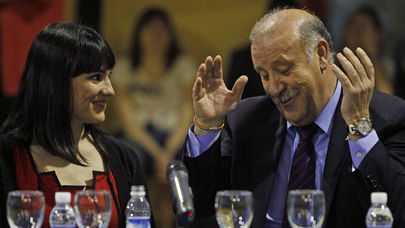 Irene Villa y Del Bosque padrinos del Camino de los Valores