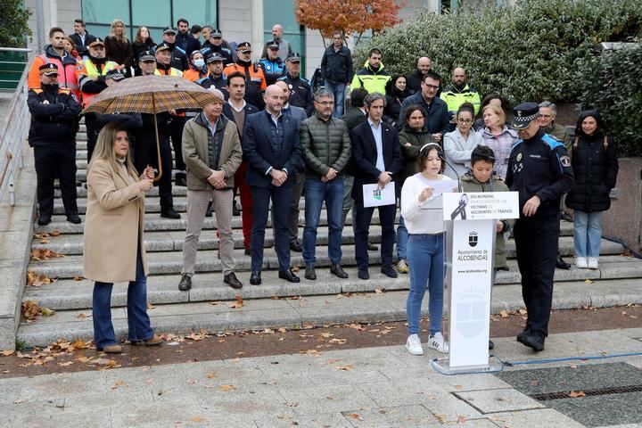 Alcobendas recuerda a las víctimas de los accidentes de tráfico