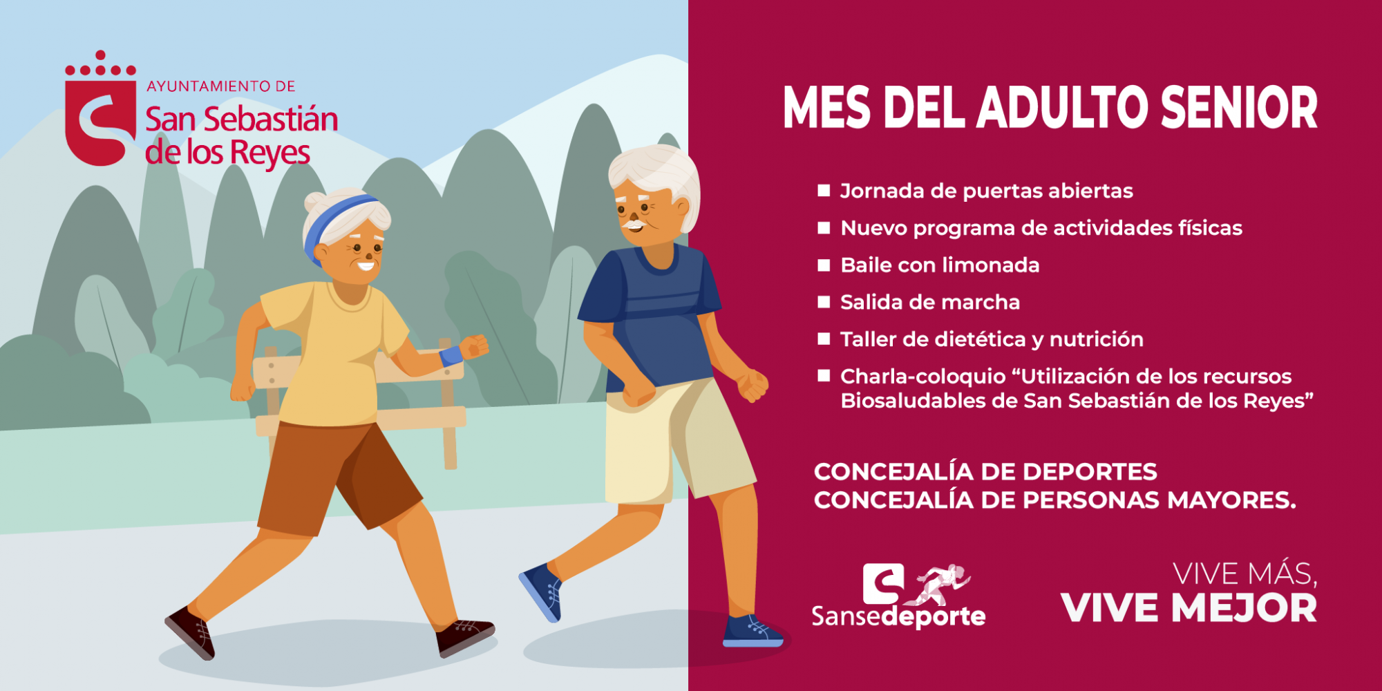 Mes de los adultos seniors en Sanse 