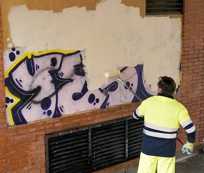 El Gobierno de San Sebastián de los Reyes toma medidas drásticas contra los grafitis en fachadas