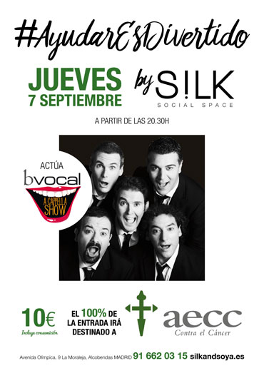 Gala solidaria contra el cáncer en el restaurante Silk Soya