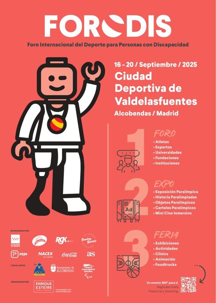 Alcobendas será sede del primer Foro Internacional de Deporte Inclusivo para personas con discapacidad