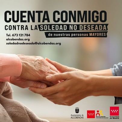 Campaña contra la soledad no deseada de mayores en Alcobendas