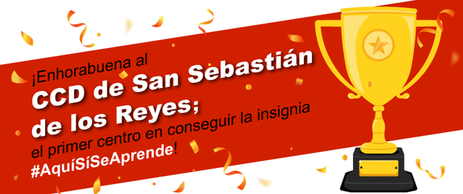 El Centro de Capacitación Digital de la Comunidad en Sanse, reconocido con la insignia 2025 #AquíSíSeAprende