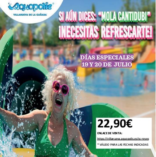 Aquopolis ofrece entradas a precio reducido para vecinos de Sanse