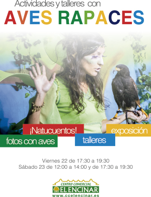 Actividades y talleres con Aves Rapaces