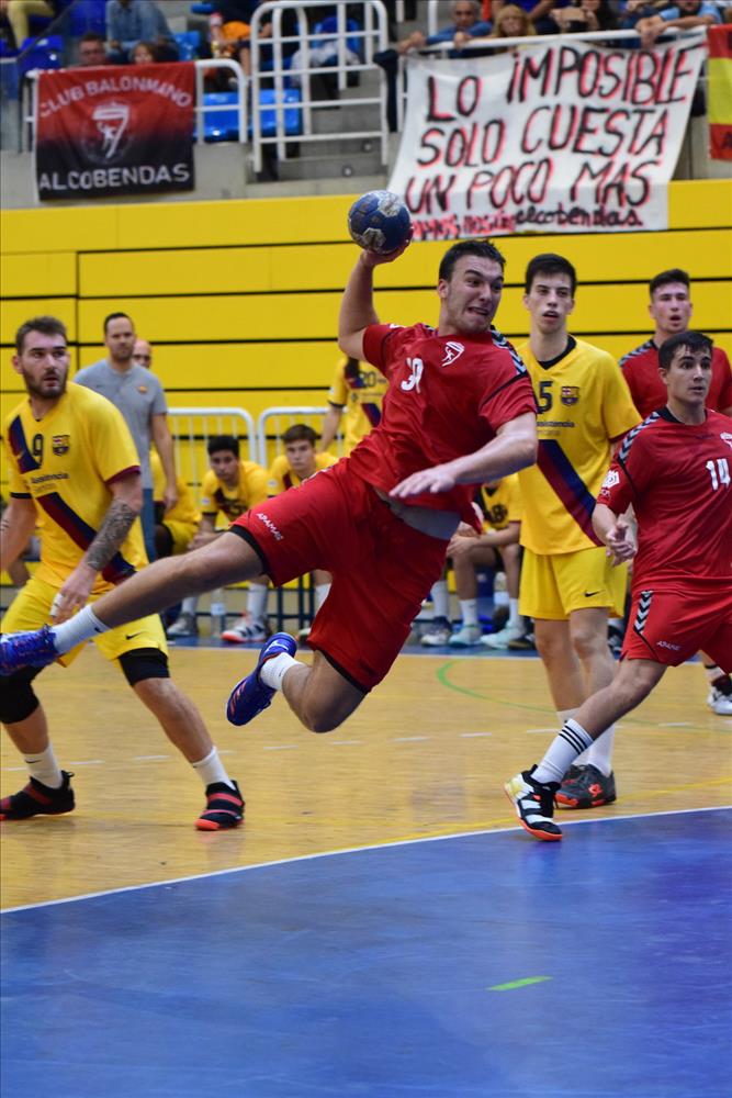 Foto realizada por el Club Balonmano Alcobendas