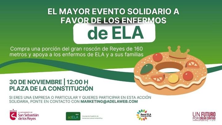 Evento solidario en Sanse para apoyar a enfermos de ELA