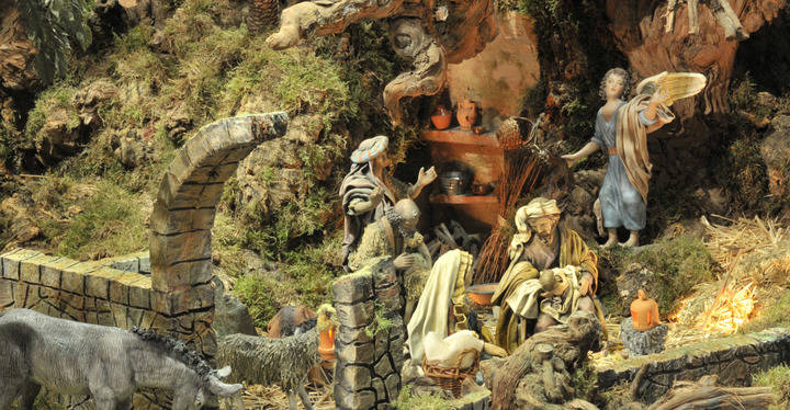 Imagen del Nacimiento Monumental del año anterior en San Sebastián de los Reyes