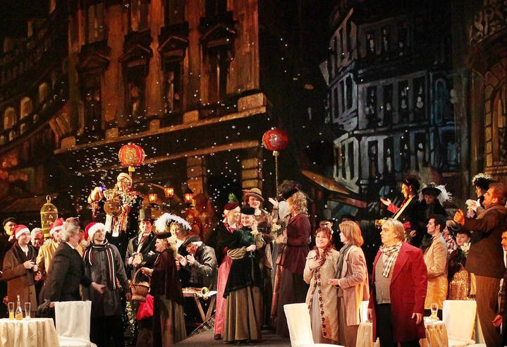 Imagen de la obra de teatro Boheme que se va a representar en el Teatro Adolfo Marsillach