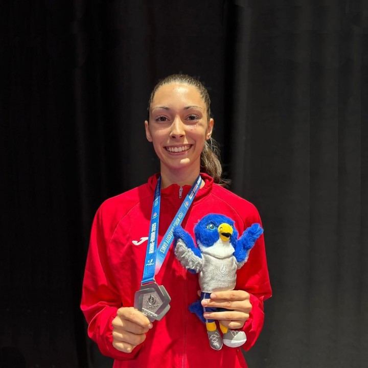 Lena Moreno hace historia al ganar la primera medalla para España en los World University Games 2025