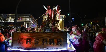 Las carrozas de la Cabalgata de Sanse se podrán visitar del 2 al 5 de enero