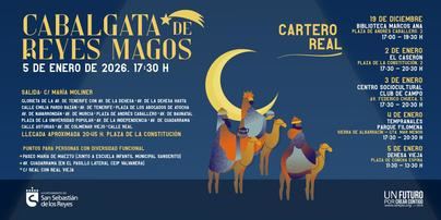 Todo preparado en Sanse para recibir a los Reyes Magos