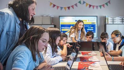 Campamento digital en Sanse para niños de 9 a 13 años