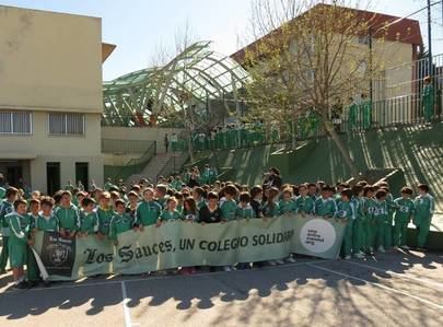 Más de 3.000 niños de los cinco colegios Los Sauces corren contra la Leucemia Infantil