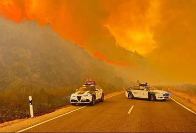 Madrid mantiene cerradas 14 carreteras por los incendios
