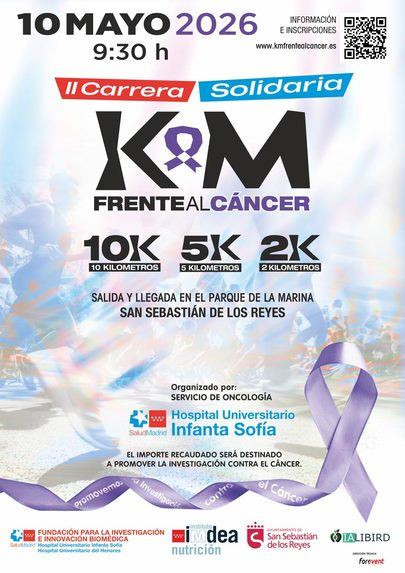 II Carrera Solidaria “KM Frente al Cáncer” unirá deporte y ciencia en Sanse