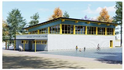 Nuevas instalaciones deportivas en el colegio Parque de Cataluña de Alcobendas