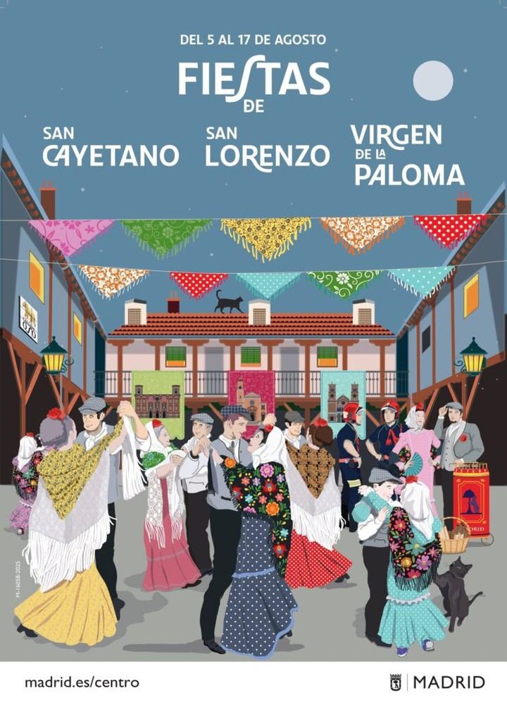 Madrid se prepara para celebrar del 14 al 17 sus fiestas de la Virgen de la Paloma