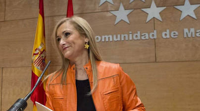 La Presidenta de la Comunidad, Cristina Cifuentes 