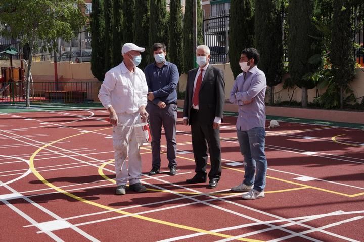 El Ayuntamiento de Sanse culmina las obras y el mantemiento de los centos educativos públicos