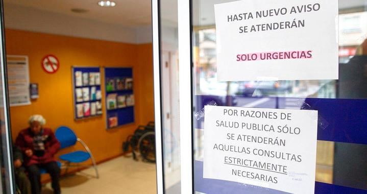 Cierre de 51 centros de salud por el Coronavirus