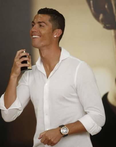 Cristiano Ronaldo desata la locura en Moraleja Green