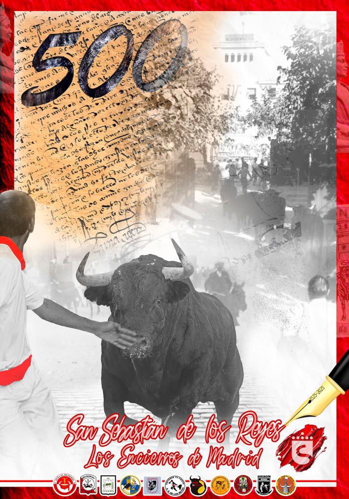 Carteles oficiales para las Fiestas del Cristo de los Remedios y encierros 2025